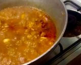 A picture of step 12 of Banana flower balls Kuzhambu / Gravy.