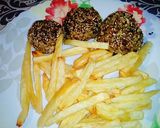 Foto del paso 1 de la receta: Albóndigas de sobras y papas fritas!!
