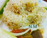 A picture of step 6 of Moong daal khichri.