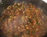 Foto del paso 7 de la receta: Champiñones rellenos de queso con salteado de puerro🍄