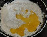 A picture of step 2 of Badhusha.