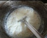 A picture of step 2 of Coconut Ladoo.