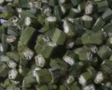 A picture of step 2 of Bhindi.