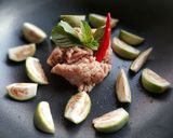 รูปขั้นตอนการทำที่ 3 ของ ผัดพริกมะเขือเปราะหมูสับ