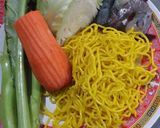 รูปขั้นตอนการทำที่ 1 ของ เส้นเหลืองผัดซีอิ๊วกุ้ง