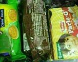 A picture of step 1 of Biscuit cake.