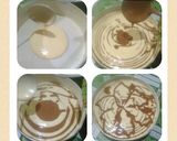 Foto langkah ke 4 dari resep Zebra cake kukus no pelembut no pengembang super yummy??? step by step.