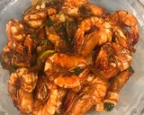 Foto langkah ke 6 dari resep Udang Goreng Saos Mentega.