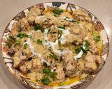 A picture of step 4 of Chicken Mumtaz in Creamy White Gravy.