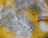 Foto del paso 2 de la receta: Pastel de polenta con bolognesa, queso, tuco y a caballo