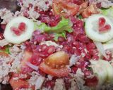 Foto del paso 1 de la receta: Ensalada de tomates, atún y Granada de temporada