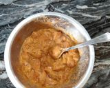 A picture of step 2 of Schezwan Chicken.