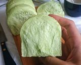 Foto langkah ke 11 dari resep Roti Sobek Pandan Kukus tanpa isi.