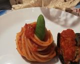 Foto del passaggio 4 della ricetta Spaghetti al pomodoro con cozze ripiene
