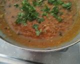 A picture of step 6 of Dal Makhani.