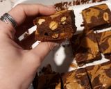 Une image de l'étape 11 de ☆Brownie Marbré au Beurre de Cacahuètes☆.
