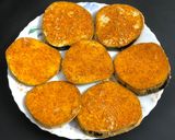 A picture of step 4 of Baingan (Brinjal) Tawa Fry.