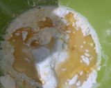 A picture of step 1 of Custard tutty futty cake.