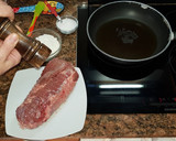 Foto del paso 2 de la receta: Redondo de ternera en salsa de verduras de la tía Bea