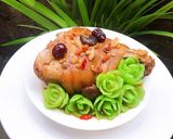 Hình bước làm 4 của món Chân giò hầm thuốc bắc