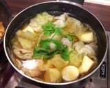รูปขั้นตอนการทำที่ 3 ของ แกงจืดกะหล่ำปลี..เต้าหู้หมูสัป🍜