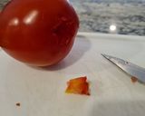 Foto del paso 1 de la receta: Tostadas de tinga de pollo