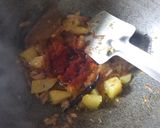 A picture of step 3 of Bengali style ghugni.