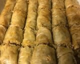 Une image de l'étape 4 de Baklawa roulés.