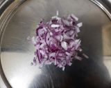 A picture of step 1 of Masala Papad.
