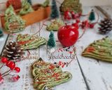 Une image de l'étape 5 de Meringues sapin de noel.