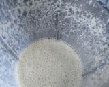 A picture of step 3 of Green Apple Oats Smoothie.