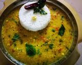 A picture of step 5 of Dal rice.