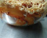 A picture of step 8 of Tangy and spicy pasta baked dish (Jain/regular).