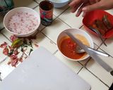 รูปขั้นตอนการทำที่ 4 ของ ข้าวไข่ข้นยำปลากระป๋อง