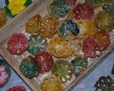 A picture of step 22 of Lotus flower cookies.