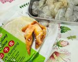 Gambar langkah 1 resipi 👩‍🍳Crispy Whole Prawn Wonton.