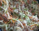 A picture of step 3 of Chicken vegetable Roll.