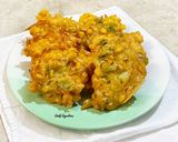 Foto langkah ke 6 dari resep Bakwan Jagung Sayuran.