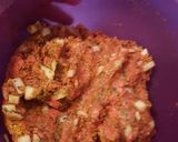 A picture of step 2 of Mom's Meatloaf.