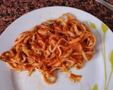 Foto del paso 3 de la receta Tallarines con Mejillones en escabeche