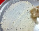 A picture of step 2 of Kesar Rasgulla.