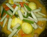 Foto langkah ke 14 dari resep Telur Kuah Acar Kuning #Dandelion.