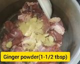 A picture of step 2 of Namkeen boti.