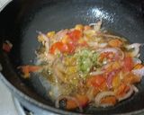 A picture of step 6 of Ghugni ---- A Bengali Street Snack, highly nutritious that you cannot deny.