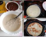 Une image de l'étape 2 de Crêpes au chocolat💗.