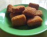 Foto langkah ke 8 dari resep Nugget ampas susu kedelai dari pada di buang.