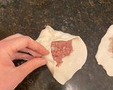 A picture of step 4 of Puff Pastry with Meat Filling.