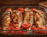 صورة لخطوة 3 من وصفة سمك دوراد 🐟🐟بالفرن