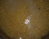 A picture of step 1 of Moong dal fritters.