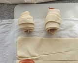 Foto del paso 2 de la receta: Minicroissants de jamón y de jamón dulce con queso (AirFryer)